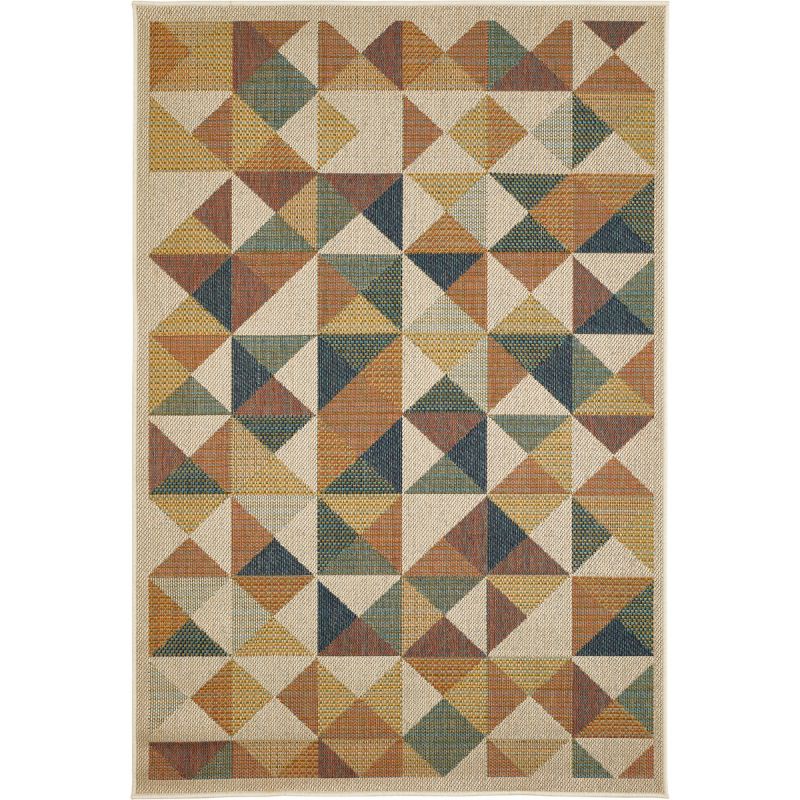 andiamo Teppich Sedona 67x120 cm Kästchen multi