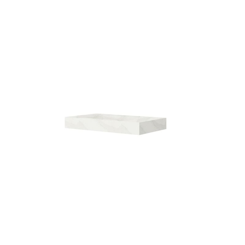 Savinidue Waschtisch ICONICA 800 x 460 x 120 mm Calacatta Weiss