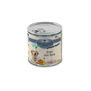 Hundenassfutter Landfleisch Ente mit Reis 800 g Hundenassfutter Landfleisch Ente mit Reis 800 g