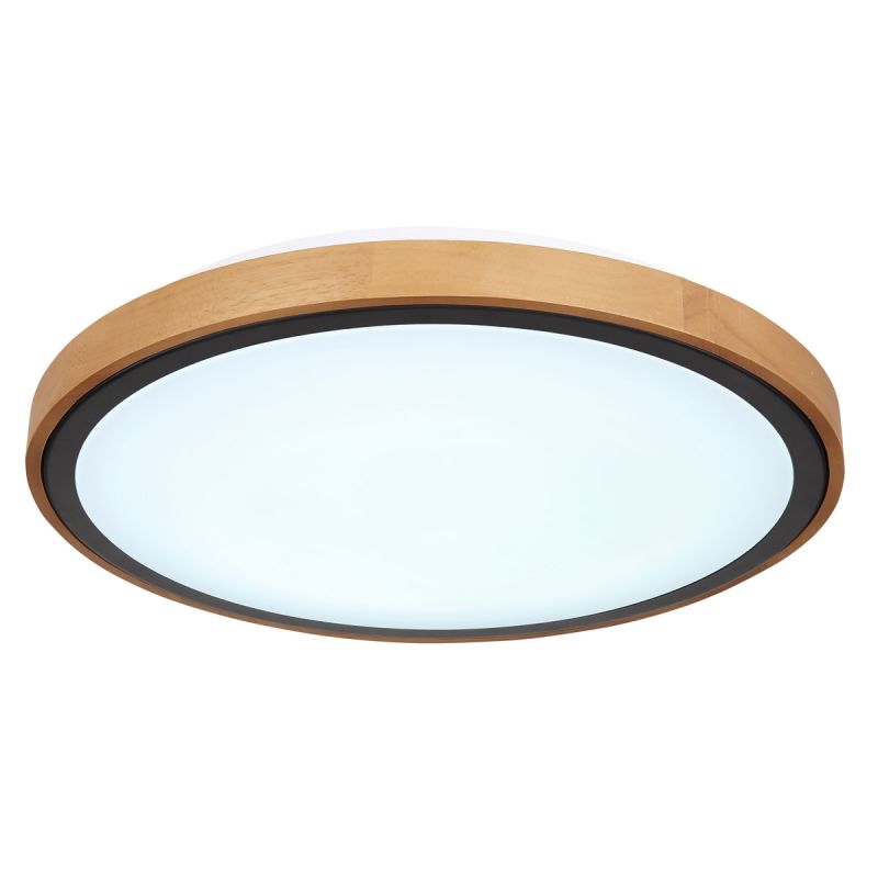 Globo Lighting Deckenleuchte Bruno holzfarben