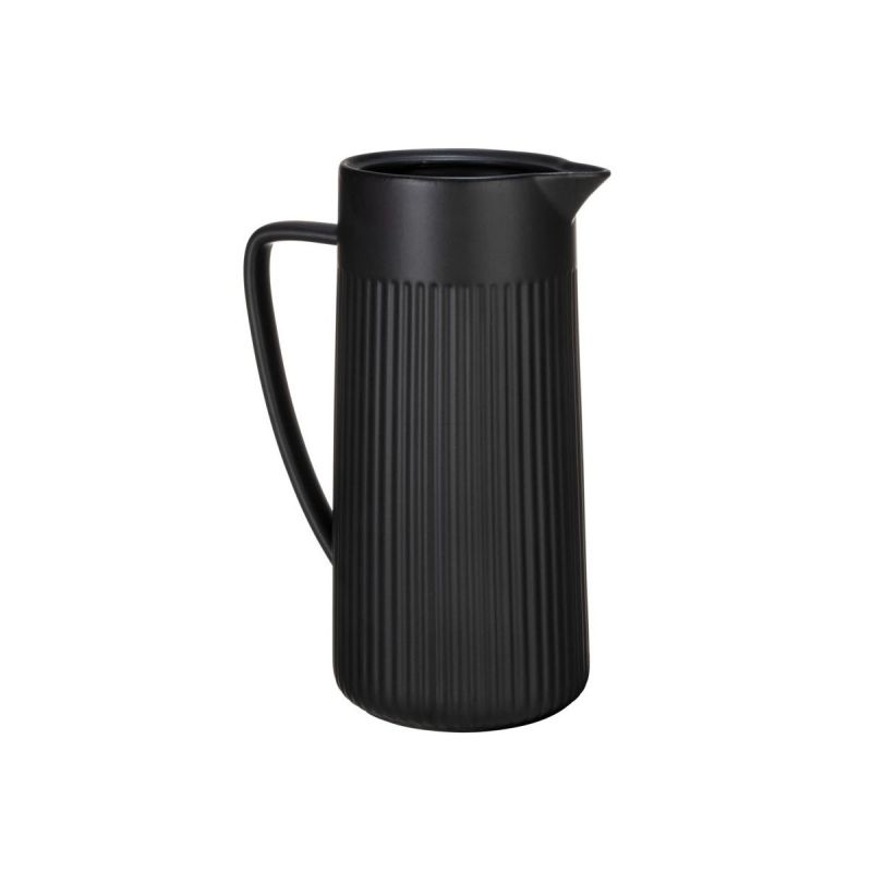 Schöner Wohnen Krug 1,25l Refia schwarz
