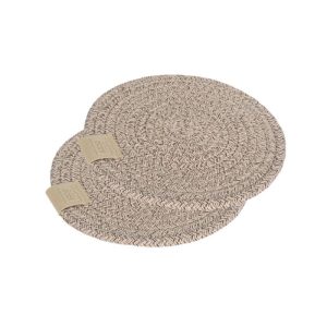 Schöner Wohnen Topfuntersetzer Svea 2er beige Schöner Wohnen Topfuntersetzer Svea 2er beige