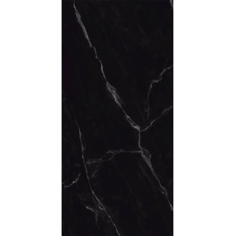 Breuer  QUICK72 Rückwand Seidenmatt Marmor Schwarz 1500x2550 mm