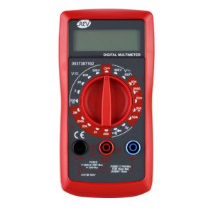 REV Ritter Vielfachmessgerät digital mit Signalgenerator schwarz/rot REV Ritter Vielfachmessgerät digital mit Signalgenerator schwarz/rot