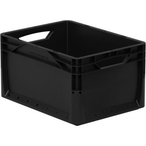 Eurobox 40 cm x 30 cm x 22 cm schwarz Eurobox 40 cm x 30 cm x 22 cm schwarz
