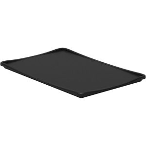 Eurobox Deckel 60×40 cm schwarz Eurobox Deckel 60×40 cm schwarz
