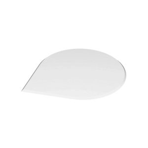 Valo Glasbodenplatte Tropfenform, 8mm125x125cm Valo Glasbodenplatte Tropfenform, 8mm125x125cm