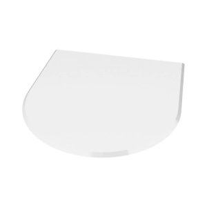 Valo Glasbodenplatte Rundbogen 8mm,110x120cm Valo Glasbodenplatte Rundbogen 8mm,110x120cm