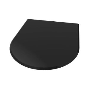 Valo Glasbodenplatte Rundbogen 6mm,100x120cmblack Valo Glasbodenplatte Rundbogen 6mm,100x120cmblack