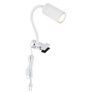 Globo Lighting Klemmstrahler Robby wei§ Globo Lighting Klemmstrahler Robby wei§
