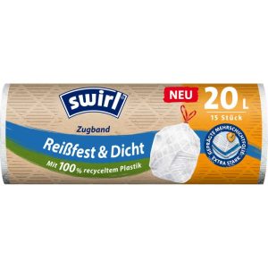 Swirl Zugband- Müllbeutel 20 L Swirl Zugband- Müllbeutel 20 L
