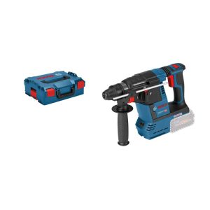 Bosch Professional Akku- Bohrhammer GBH 18V- 26 Solo inkl. L-Boxx 136 und Zusatzhandgriff Bosch Professional Akku- Bohrhammer GBH 18V- 26 Solo inkl. L-Boxx 136 und Zusatzhandgriff