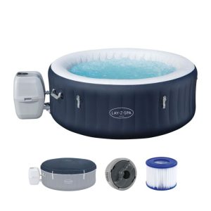 Bestway Lay-Z-Spa Whirlpool Miami Air Jet für 4 Personen 180 x 66 cm dunkelblau