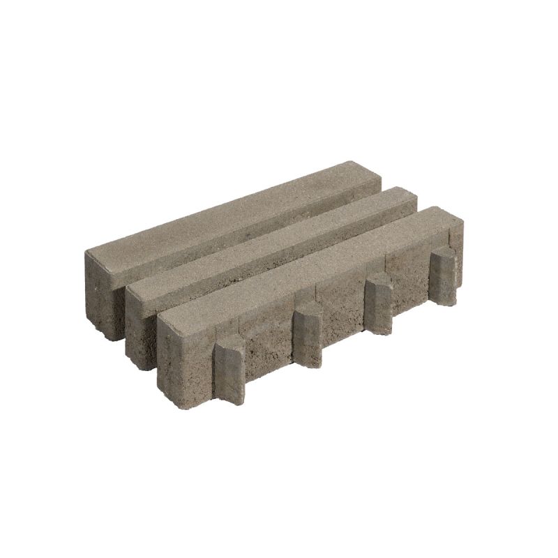 Lusit  ECO City40x20x8 cm, Grau mit Microfase