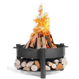 CookKing Feuerschale Montana 80 inkl. Holzlager 88x45cm Schwarz CookKing Feuerschale Montana 80 inkl. Holzlager 88x45cm Schwarz