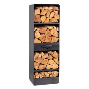 CookKing Kaminholzregal Vento 30x40x120cm Schwarz CookKing Kaminholzregal Vento 30x40x120cm Schwarz