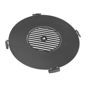 CookKing Grillplatte mit Grillrost 78cm Schwarz CookKing Grillplatte mit Grillrost 78cm Schwarz