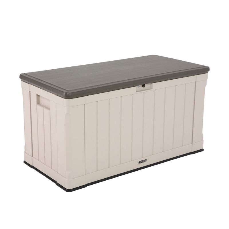 Lifetime Kissenbox Harmony 440 L 64x127,9x67,2cm Lichtgrau