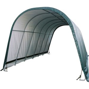 ShelterLogic Weidezelt Run-In-Shed 29,2m² 730x400x300cm Grün