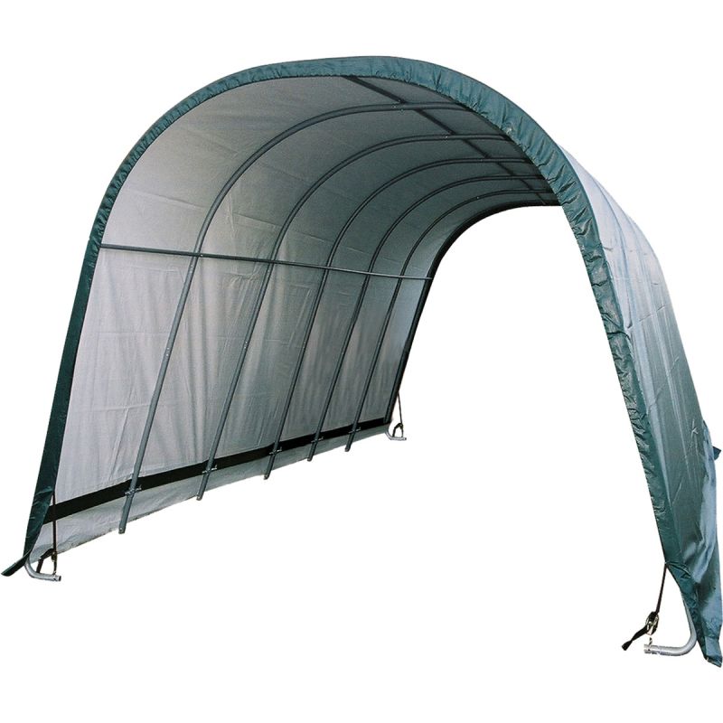ShelterLogic Weidezelt Run-In-Shed 29,2m² 730x400x300cm Grün