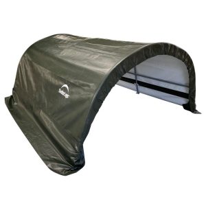 ShelterLogic Weidezelt Run-In-Shed 7,8m² 300x260x150cm Grün