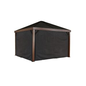 Sojag Vorhang-Set für South Beach & Valencia 1212 Schwarz Sojag Vorhang-Set für South Beach & Valencia 1212 Schwarz