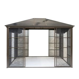 Sojag Pavillon Castel 1012 297,09×362,09×282,56cm Bronze