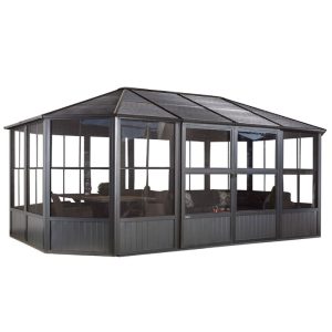 Sojag Pavillon Kaltwintergarten Charleston 1218 383,6×593,6×280,89cm Anthrazit