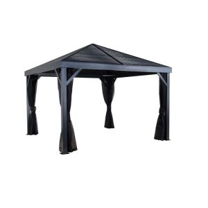 Sojag Pavillon South Beach 1212 364,3×364,3x310cm Basaltgrau Sojag Pavillon South Beach 1212 364,3×364,3x310cm Basaltgrau