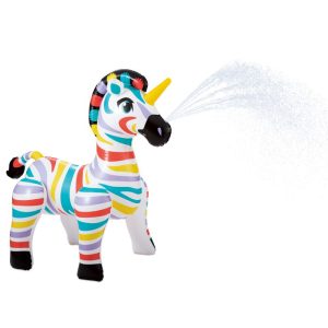 Summer Waves Wasserspielzeug Sprinkler Zebra 157x94x157cm Bunt Summer Waves Wasserspielzeug Sprinkler Zebra 157x94x157cm Bunt