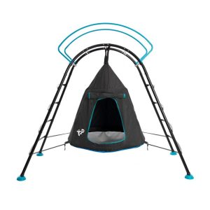 TP Toys Klettergerüst UFO mit Hängesessel 122x217x201cm Schwarz TP Toys Klettergerüst UFO mit Hängesessel 122x217x201cm Schwarz