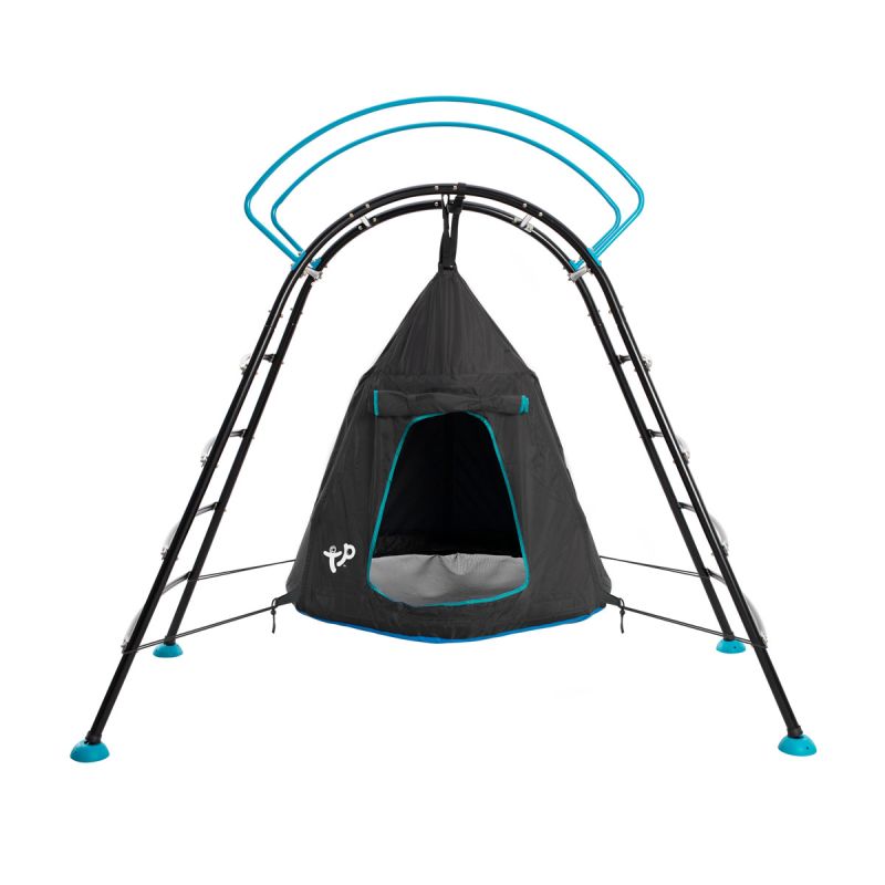 TP Toys Klettergerüst UFO mit Hängesessel 122x217x201cm Schwarz