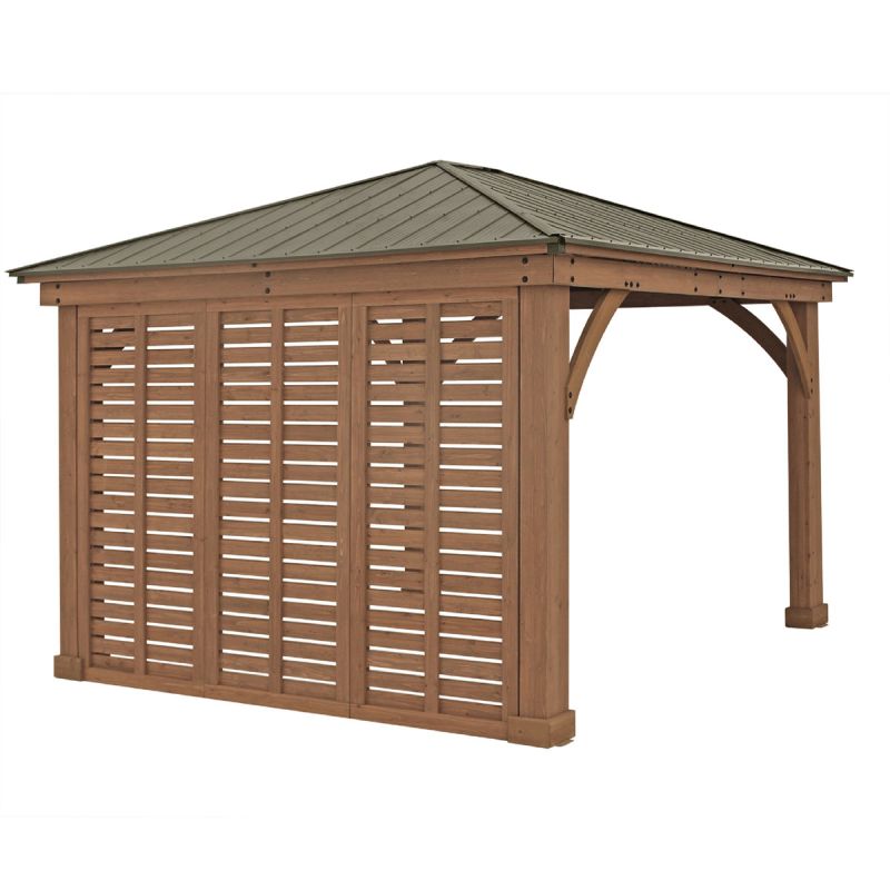 Westmann Seitenwand für Devon 12x12 und 12x14 8x298x232cm Natur