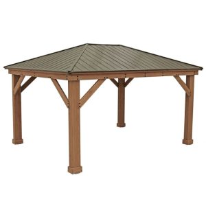 Westmann Pavillon Devon 1216 370,81×490,2×314,94cm Natur Westmann Pavillon Devon 1216 370,81×490,2×314,94cm Natur