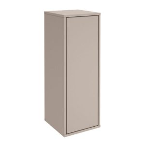 Fackelmann Compactline Midischrank Kaschmir 1 Tür 302x842x320mm Push-To-Open