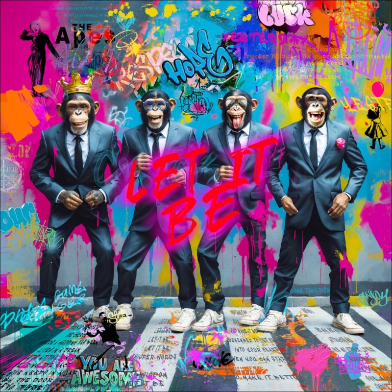 Pro-Art Leinwand Canvas Graffiti Gang 40x40 cm