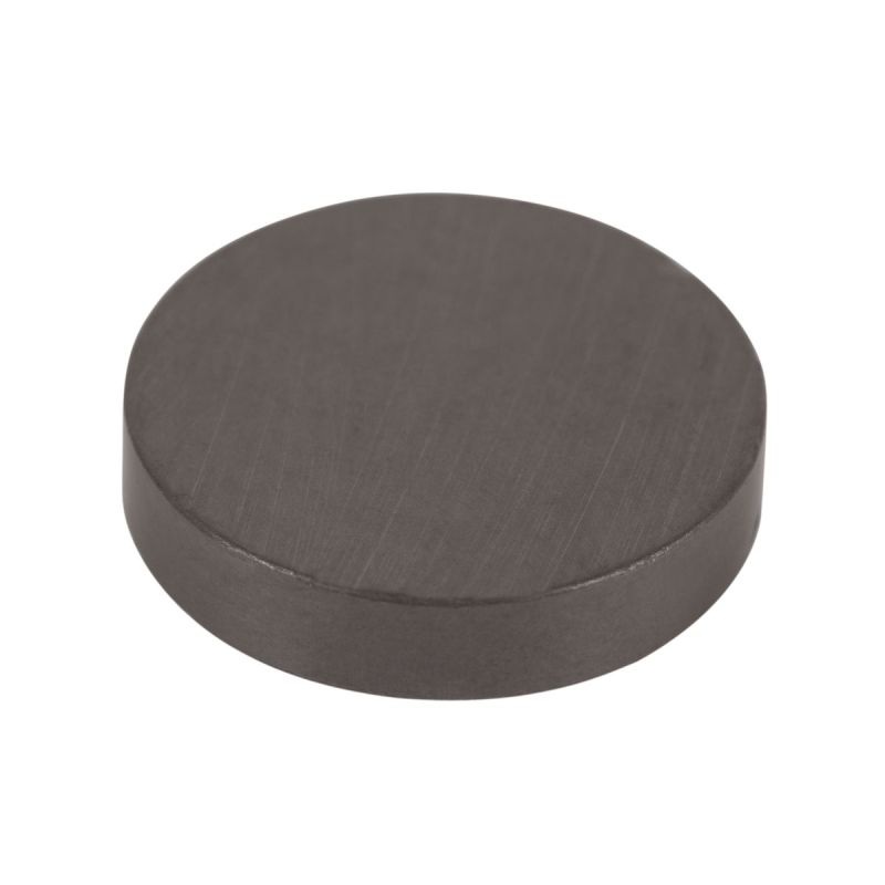 Suki Magnetscheibe Ferrit, selbstklebend, Ø 15 x 3 mm, schwarz