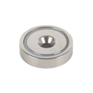 Suki Topfmagnet Neodym Ø 32 x 8 mm, mit Senkbohrung Ø 5,5 mm Suki Topfmagnet Neodym Ø 32 x 8 mm, mit Senkbohrung Ø 5,5 mm