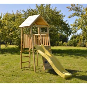 Wendi Toys Spielhaus Falke inkl. Rutsche und Kletterwand 280x110x270cm Wendi Toys Spielhaus Falke inkl. Rutsche und Kletterwand 280x110x270cm