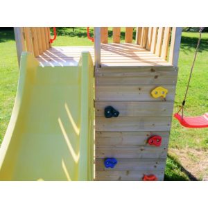 Wendi Toys Spielhaus Pelikan inkl. Rutsche, Kletterwand und Sitzgarnitur 280x270x270 cm Wendi Toys Spielhaus Pelikan inkl. Rutsche, Kletterwand und Sitzgarnitur 280x270x270 cm