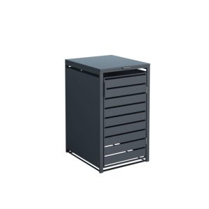 Westmann Mülltonnenbox Kubus 1x 240 L 80x68x116 cm Westmann Mülltonnenbox Kubus 1x 240 L 80x68x116 cm