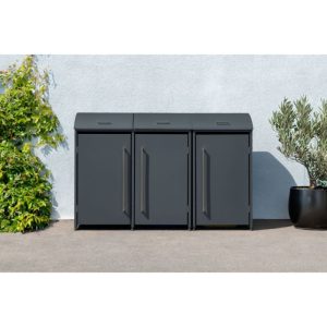 Westmann Mülltonnenbox Moderna 3 3x 240 L 83x211x135 cm Westmann Mülltonnenbox Moderna 3 3x 240 L 83x211x135 cm