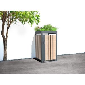 Westmann Mülltonnenbox Planta 1x 240 L 84x68x124,5 cm Westmann Mülltonnenbox Planta 1x 240 L 84x68x124,5 cm