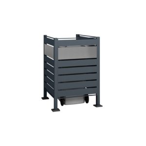 Westmann Mülltonnenverkleidung Planum 1x 240 L 1er Box 90x90x120 cm Westmann Mülltonnenverkleidung Planum 1x 240 L 1er Box 90x90x120 cm