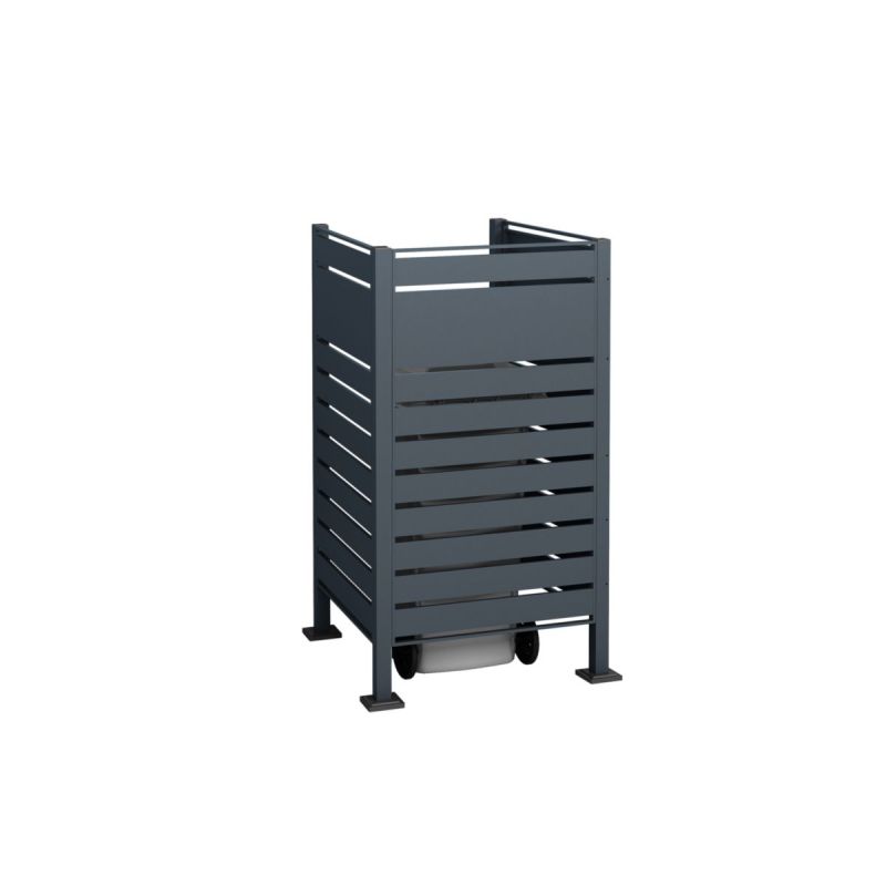 Westmann Mülltonnenverkleidung Planum 1x 240 L 1er Box 90x90x150 cm