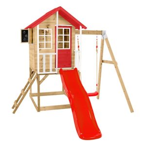 Zwerkules Spielhaus Lolla 2 inkl. Rutsche & Schaukel 352x280x224 cm Zwerkules Spielhaus Lolla 2 inkl. Rutsche & Schaukel 352x280x224 cm