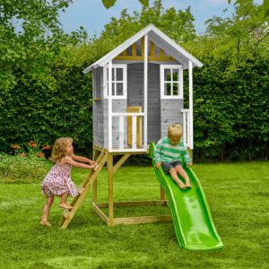 Zwerkules Spielhaus Valli 1 inkl. Rutsche 270x148x244 cm Zwerkules Spielhaus Valli 1 inkl. Rutsche 270x148x244 cm