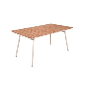 Garden Pleasure Tisch CARMEL Stahl, pulverbeschichtet / Teak FSC 100% Garden Pleasure Tisch CARMEL Stahl, pulverbeschichtet / Teak FSC 100%