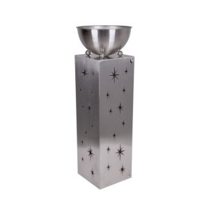 Garden Pleasure Sternensäule Edelstahl, Sternenmotiv, silber Garden Pleasure Sternensäule Edelstahl, Sternenmotiv, silber
