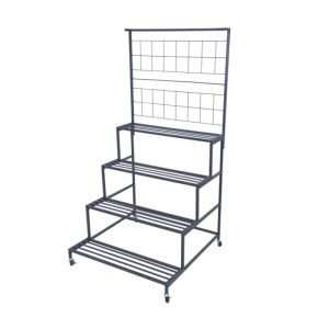 Garden Pleasure Blumentreppe AURORA Stahl, anthrazit Garden Pleasure Blumentreppe AURORA Stahl, anthrazit